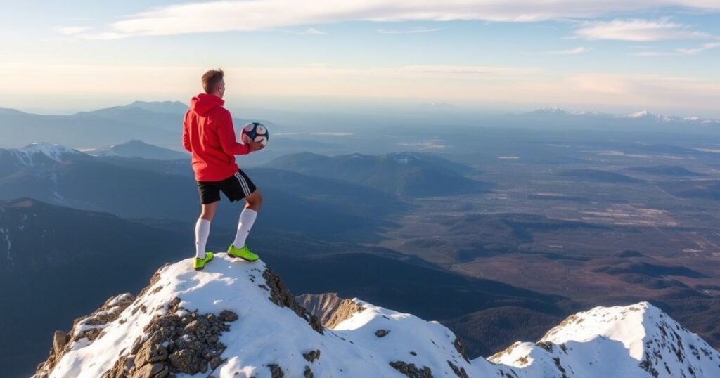 16. Soccer is a mountain.