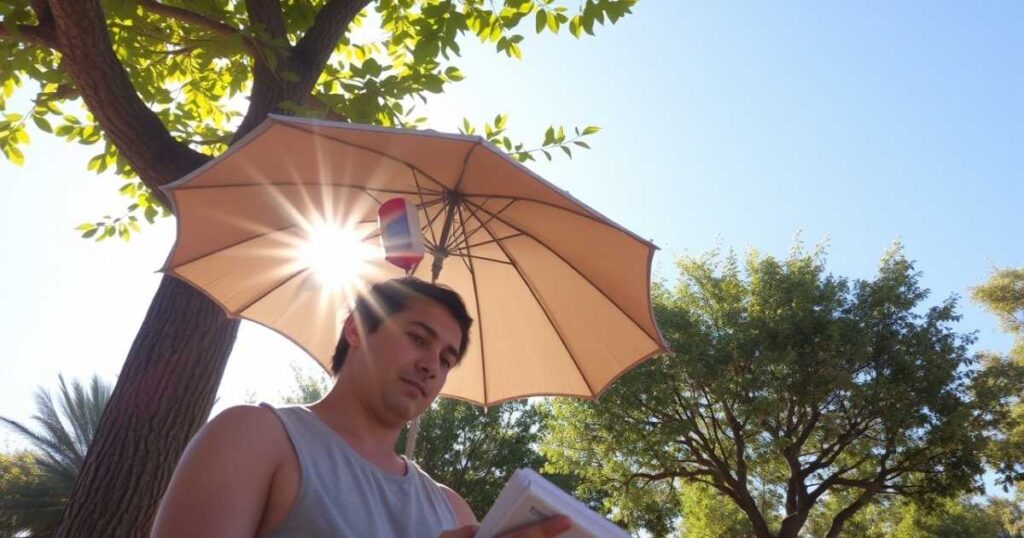 10. Hide from the sun