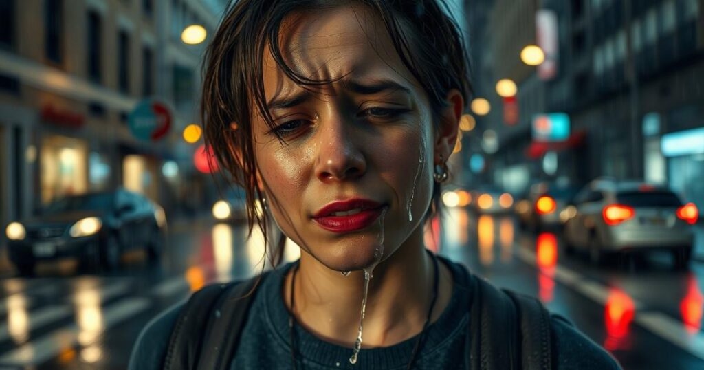 20. Crying like a thunderstorm
