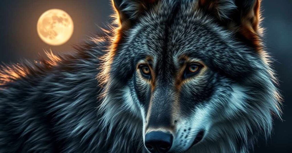 22. Dark as a wolf’s fur