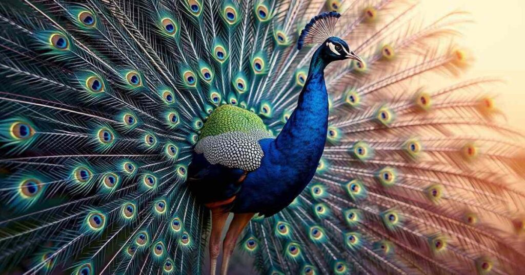 25. As proud as a peacock