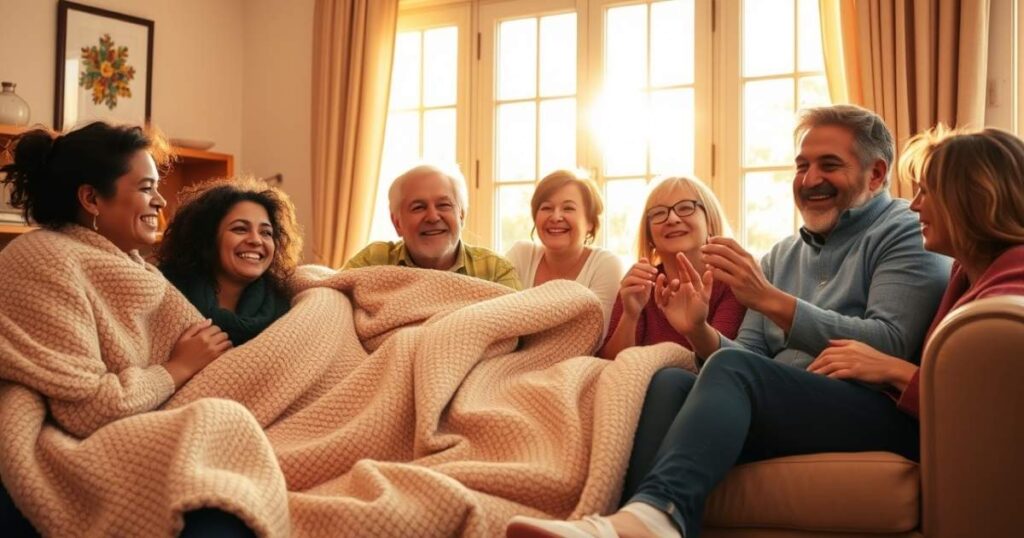 3. Kindness is a cozy blanket.
