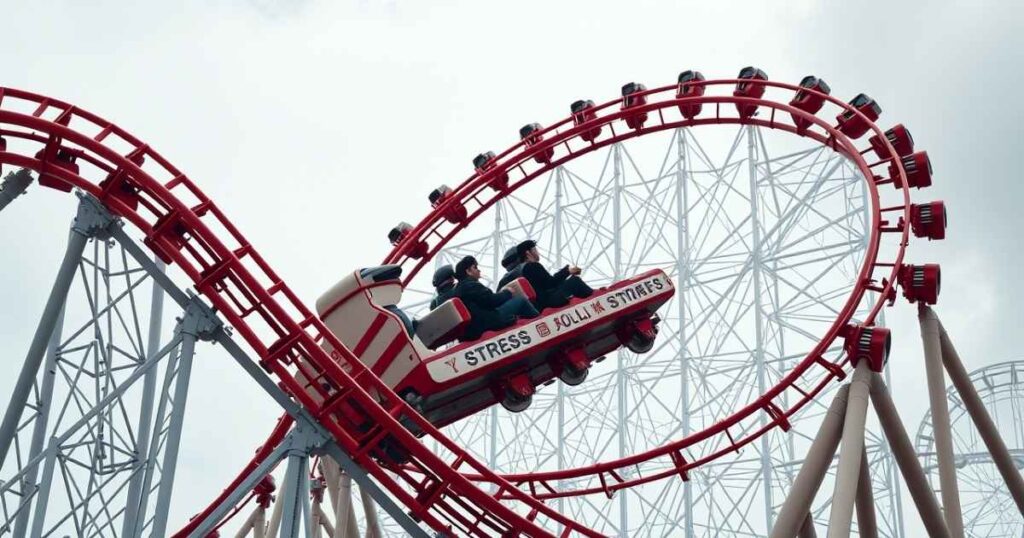 30.Meaning of Stress as a Roller Coaster