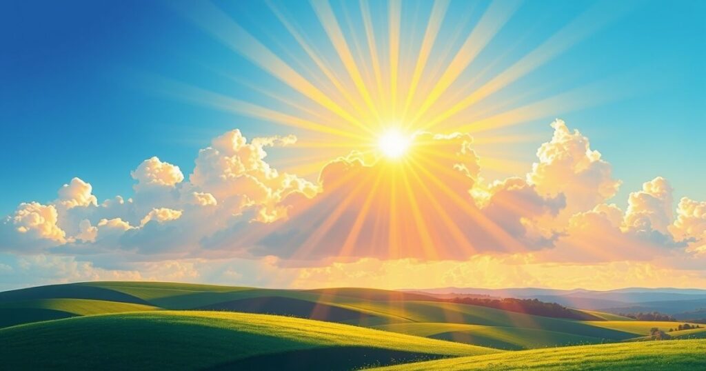 31. Sun’s rays