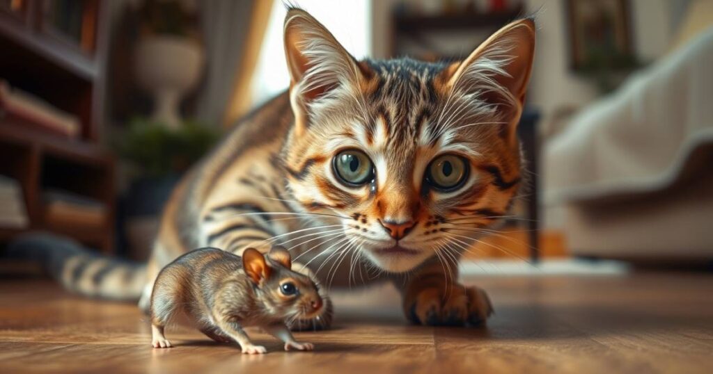 34. Like a cat with a mouse
