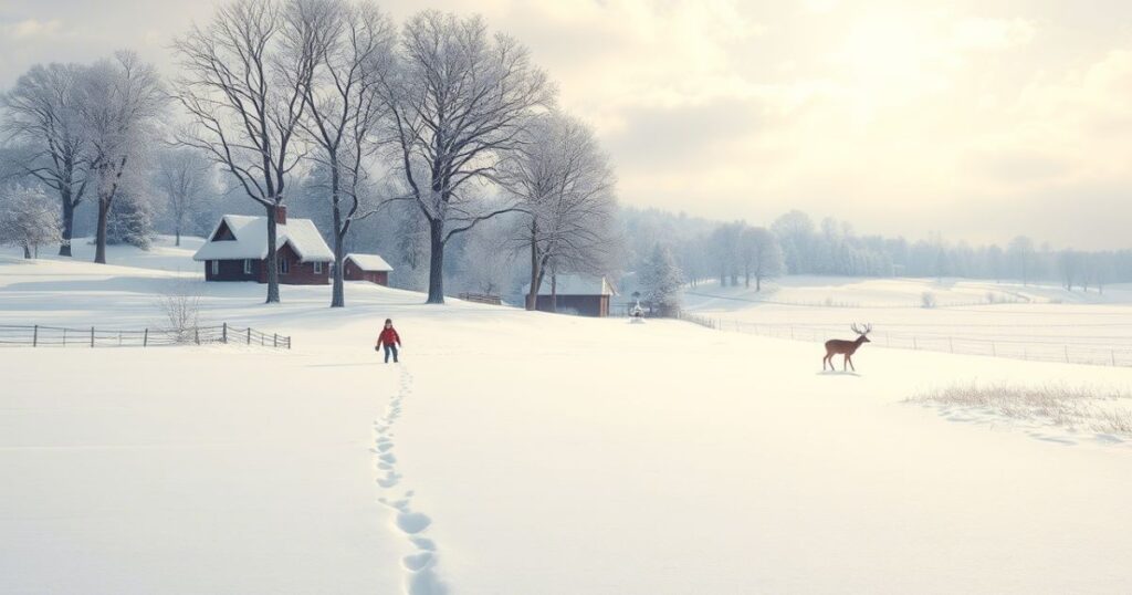 35. Snow is a frozen blanket of dreams.