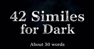 Similes for Dark