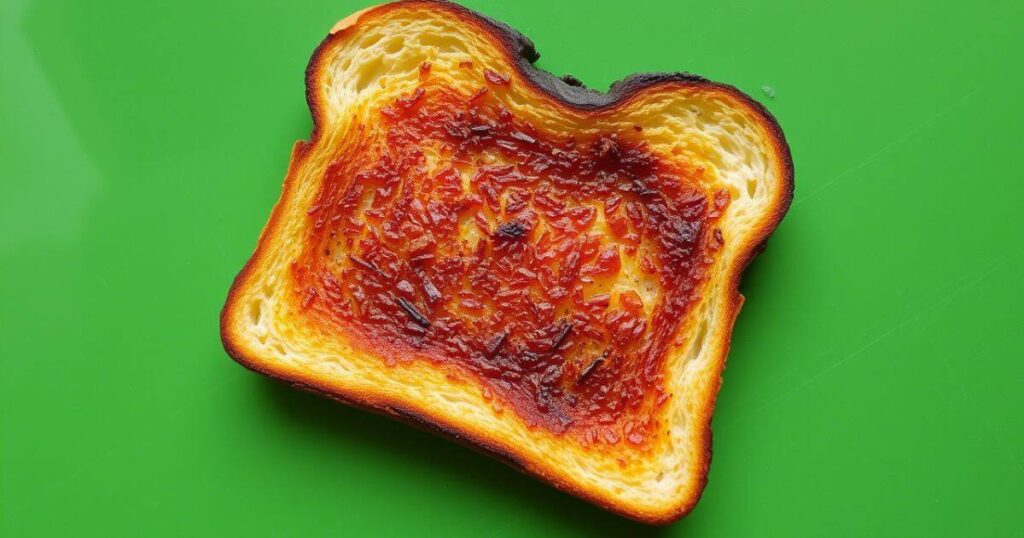 42. Like a Burned Piece of Toast