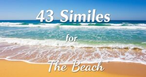 Similes for The Beach