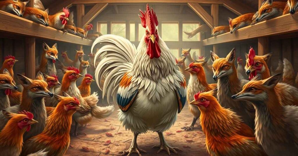 44. As Mad as a Rooster in a Henhouse Full of Foxes
