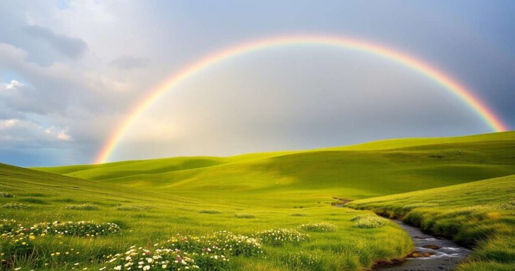 5. Rainbow after the Rain