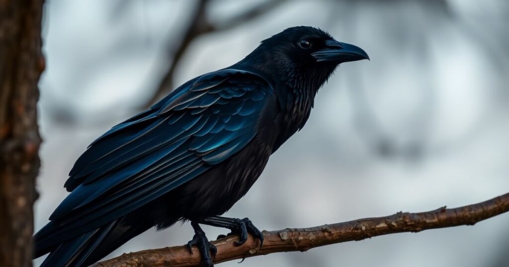 8. Dark as a crow