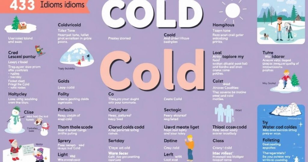 Idioms for Cold