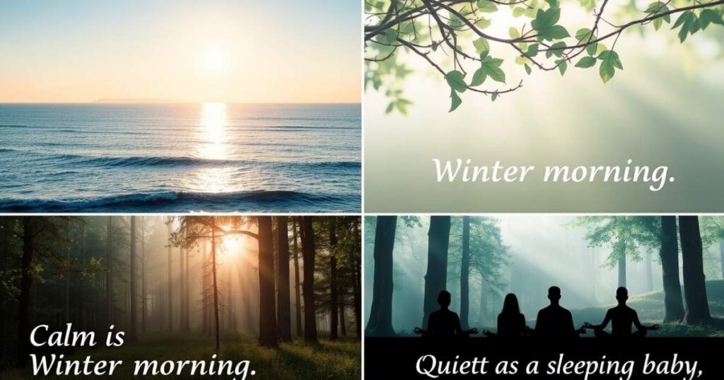 Similes for Calm