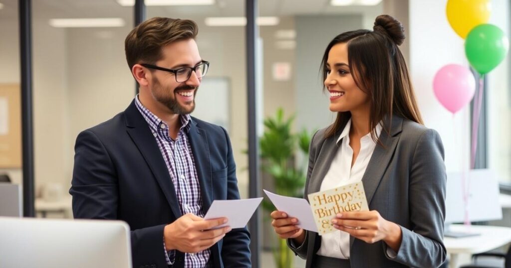 How to Wish a Sweet and Professional Happy Birthday