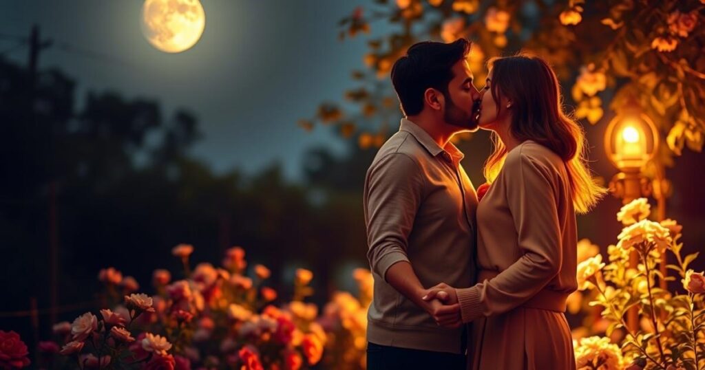 Inspiring Good Night Kiss Messages