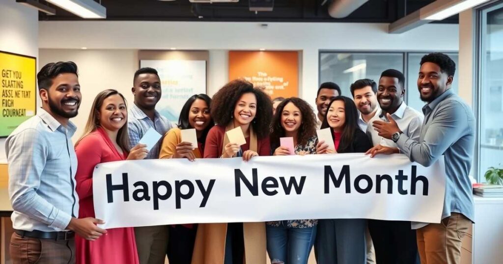 Personalized Happy New Month Texts